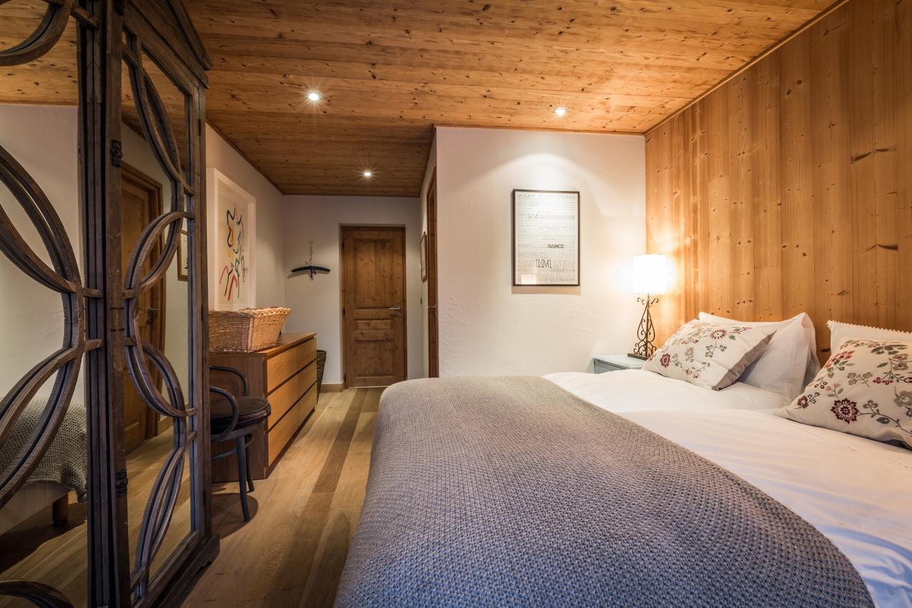 Apartment Au Bon Coin - Luxury Chamonix Hidden Haven, Mont Blanc View, Hot Tub And Garden Rum bild